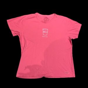 “Glass Half Full” Tee